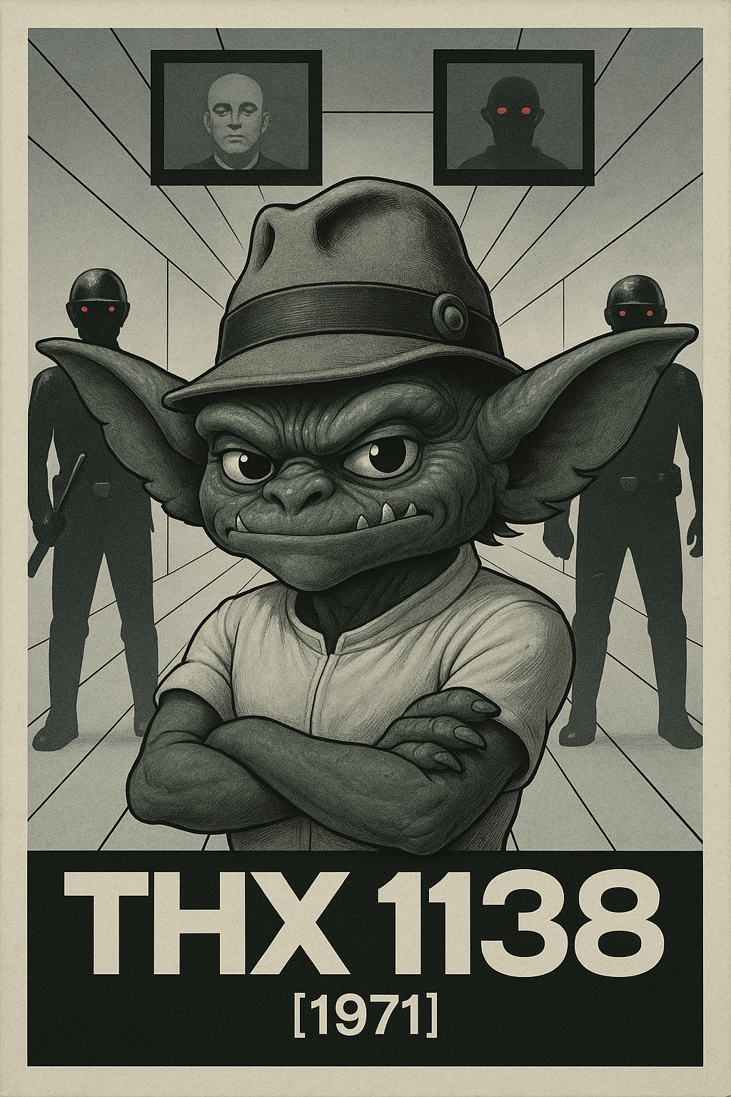 Афиша фильма THX 1138